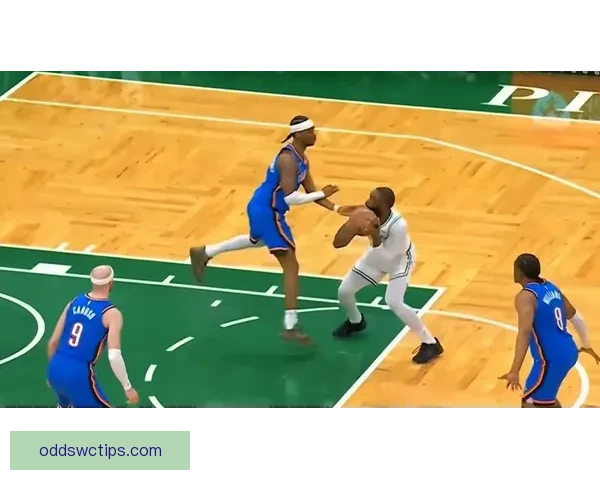 凯尔特人击败雷霆终结12连胜 布朗砍31分8篮板 亚历山大空砍33分